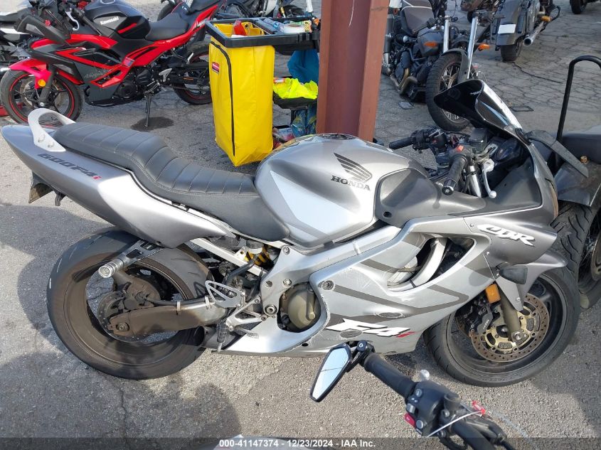 2005 Honda Cbr600 F4 VIN: JH2PC35025M600722 Lot: 41147374