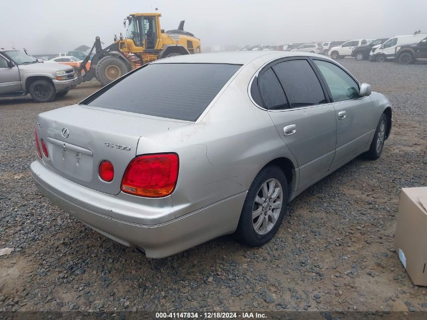 2001 Lexus Gs 300 VIN: JT8BD69S010123186 Lot: 41147834