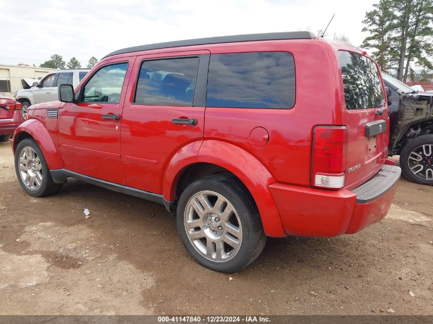 2011 Dodge Nitro Heat VIN: 1D4PT4GK0BW605191 Lot: 41147840