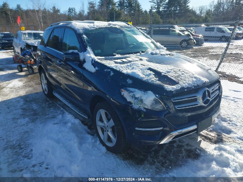 2017 Mercedes-Benz Gle 350 4Matic VIN: 4JGDA5HB7HA992138 Lot: 41147976