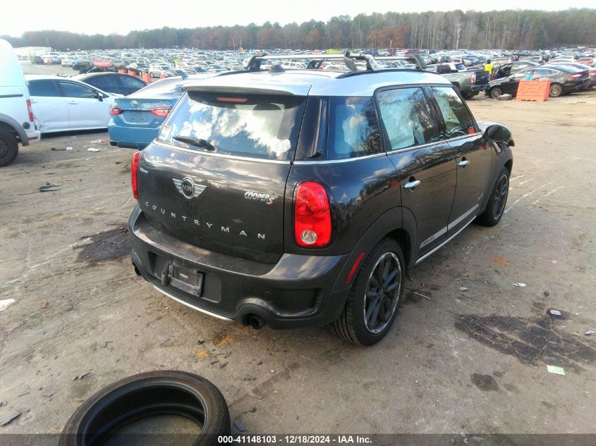 2016 Mini Countryman Cooper S VIN: WMWZC5C57GWU21642 Lot: 41148103