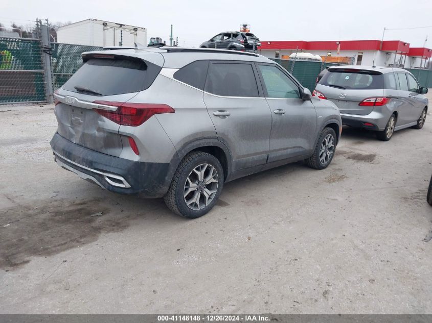 2022 Kia Seltos Ex VIN: KNDERCAA5N7241412 Lot: 41148148