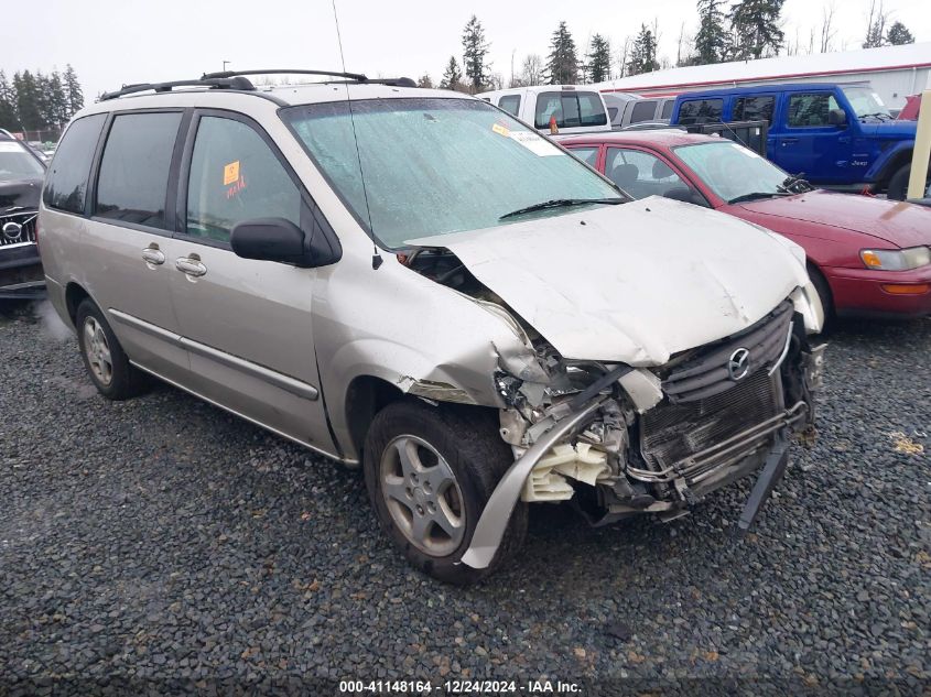 2001 Mazda Mpv Dx/Es/Lx VIN: JM3LW28Y810184260 Lot: 41148164