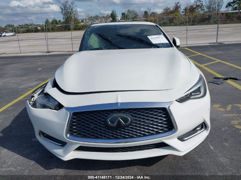 2021 Infiniti Q60 Luxe VIN: JN1EV7KK1MM410712 Lot: 41148171