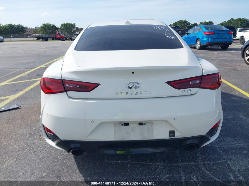 2021 Infiniti Q60 Luxe VIN: JN1EV7KK1MM410712 Lot: 41148171