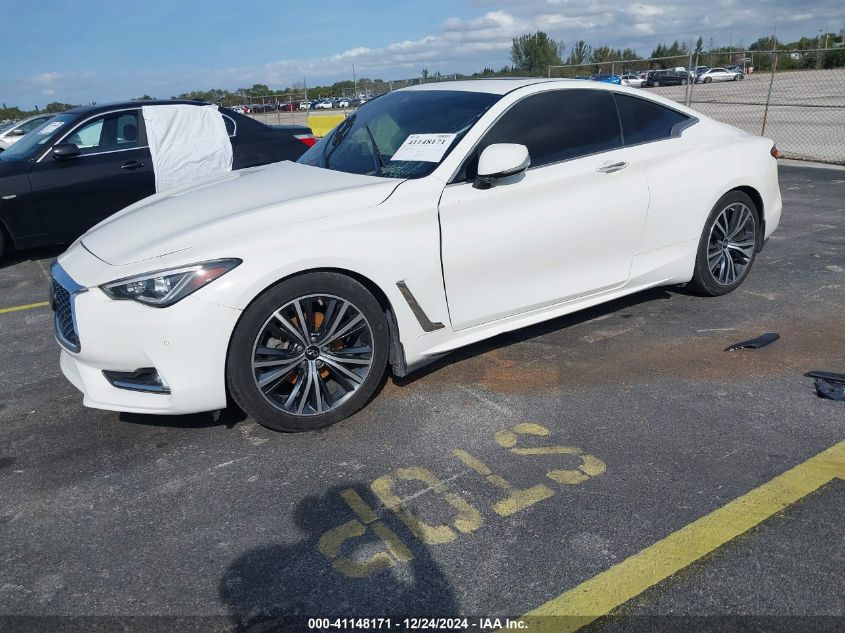 2021 Infiniti Q60 Luxe VIN: JN1EV7KK1MM410712 Lot: 41148171