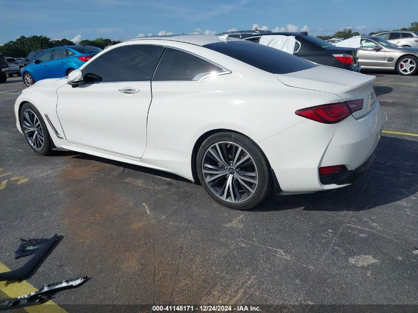 2021 Infiniti Q60 Luxe VIN: JN1EV7KK1MM410712 Lot: 41148171