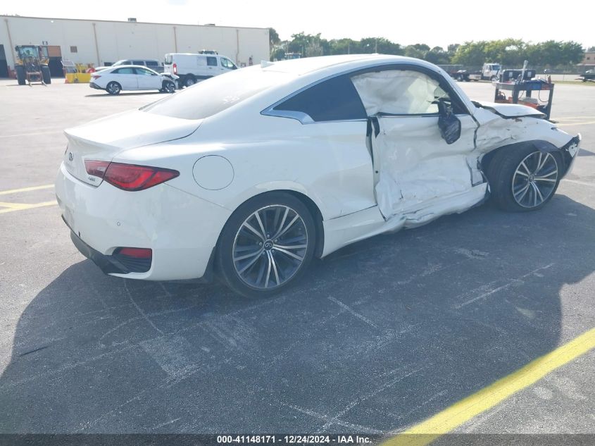 2021 Infiniti Q60 Luxe VIN: JN1EV7KK1MM410712 Lot: 41148171