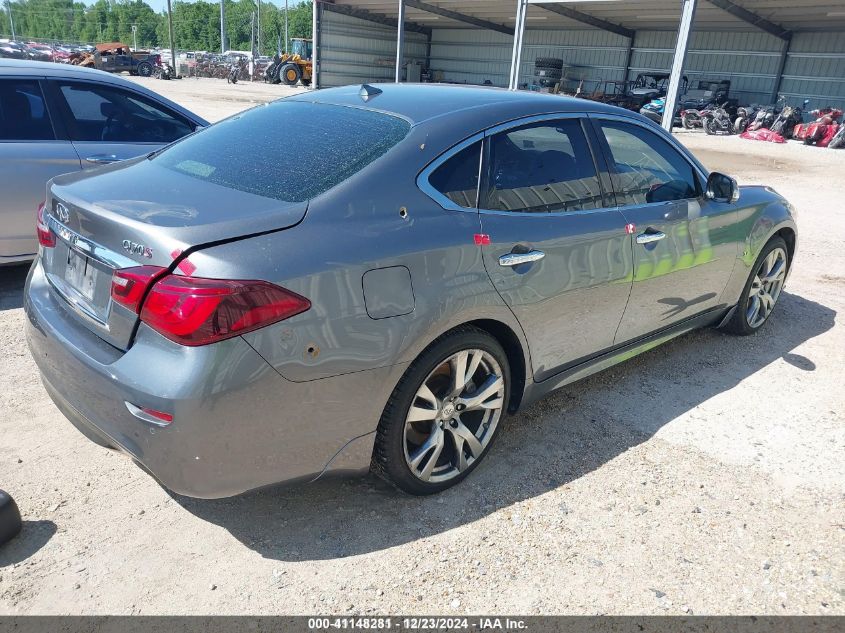 2016 Infiniti Q70 3.7 VIN: JN1BY1APXGM220450 Lot: 41148281