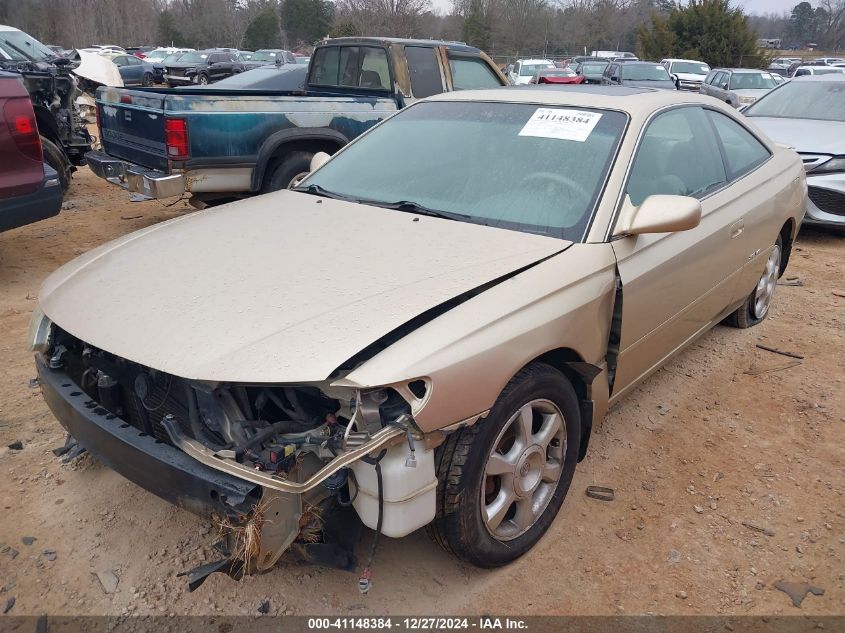 2002 Toyota Camry Solara Se V6 VIN: 2T1CF22P22C597307 Lot: 41148384