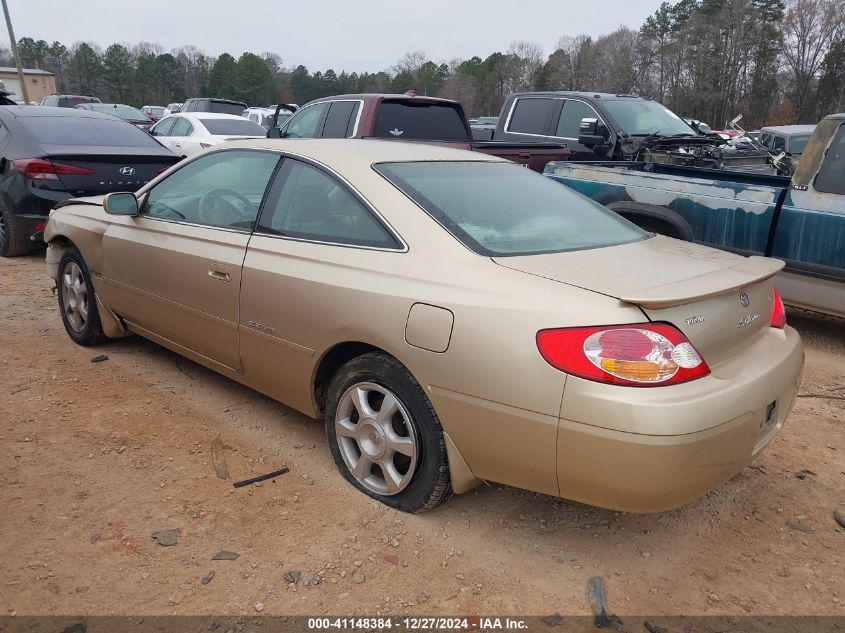 2002 Toyota Camry Solara Se V6 VIN: 2T1CF22P22C597307 Lot: 41148384