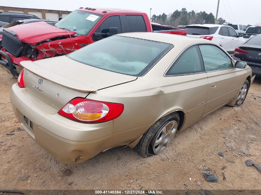 2002 Toyota Camry Solara Se V6 VIN: 2T1CF22P22C597307 Lot: 41148384