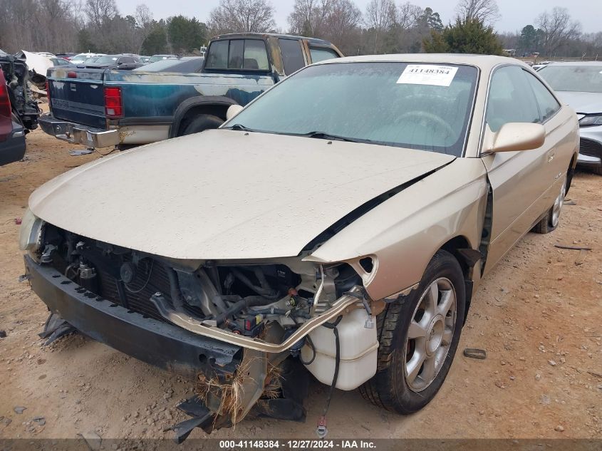 2002 Toyota Camry Solara Se V6 VIN: 2T1CF22P22C597307 Lot: 41148384