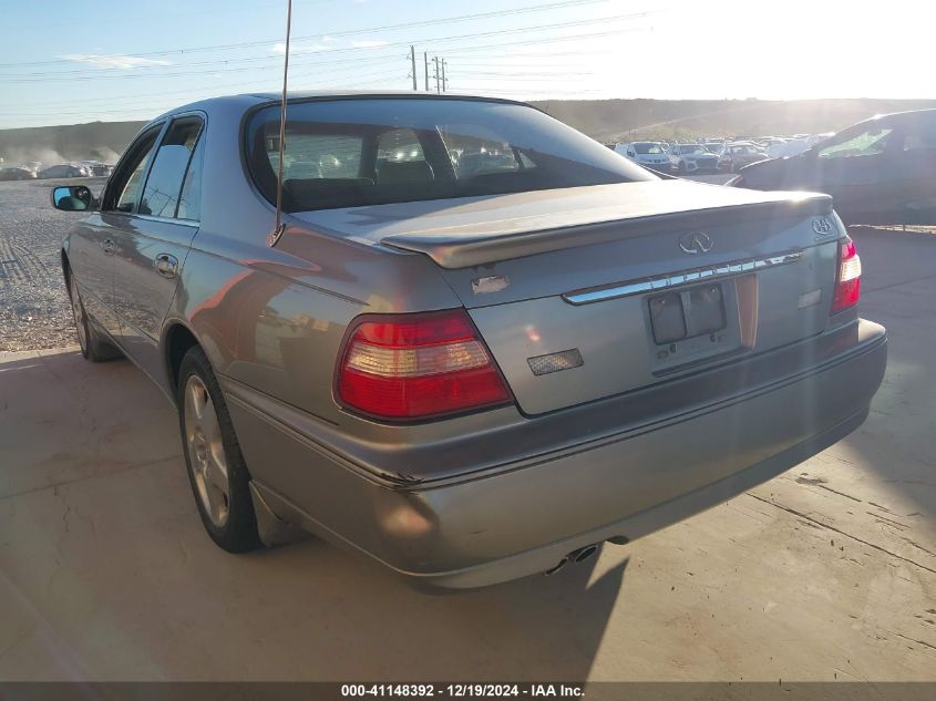 2000 Infiniti Q45 Anniversary Edition/Touring VIN: JNKBY31A8YM301628 Lot: 41148392