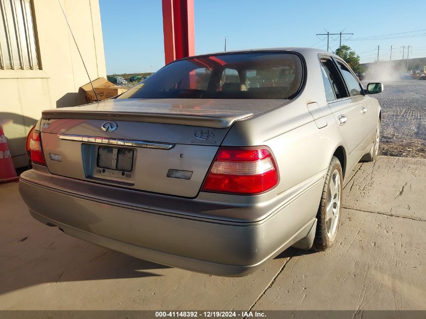 2000 Infiniti Q45 Anniversary Edition/Touring VIN: JNKBY31A8YM301628 Lot: 41148392