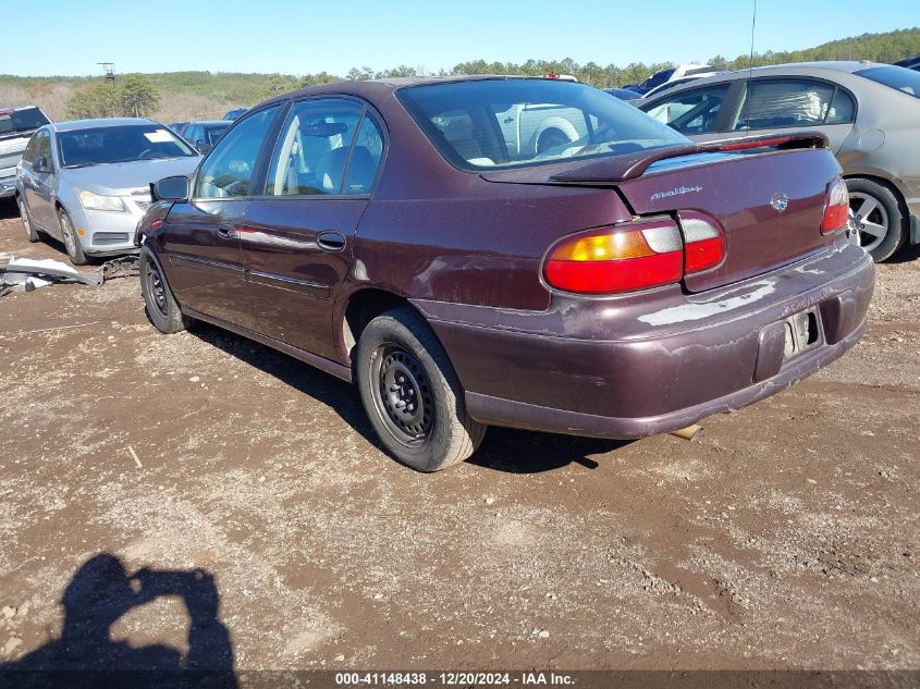 2000 Chevrolet Malibu VIN: 1G1ND52J8Y6128713 Lot: 41148438