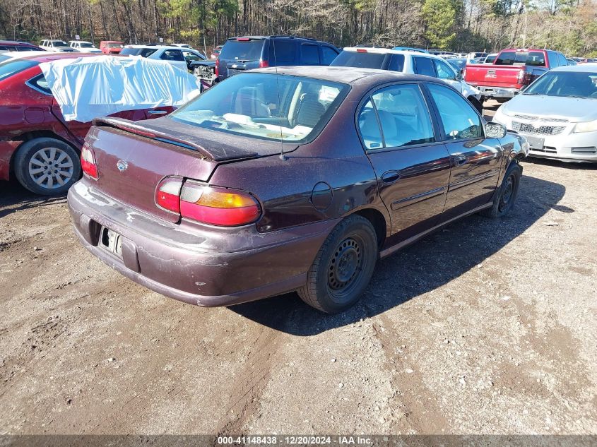 2000 Chevrolet Malibu VIN: 1G1ND52J8Y6128713 Lot: 41148438