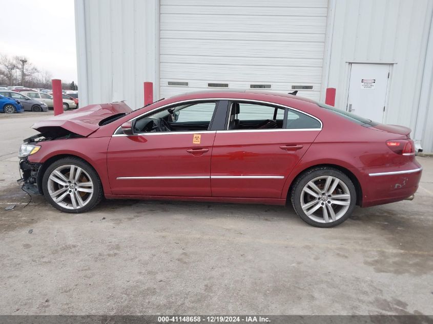 2014 Volkswagen Cc 2.0T Executive VIN: WVWRN7AN4EE532406 Lot: 41148658