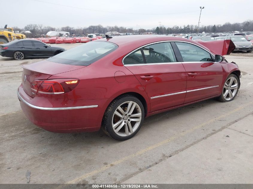 2014 Volkswagen Cc 2.0T Executive VIN: WVWRN7AN4EE532406 Lot: 41148658