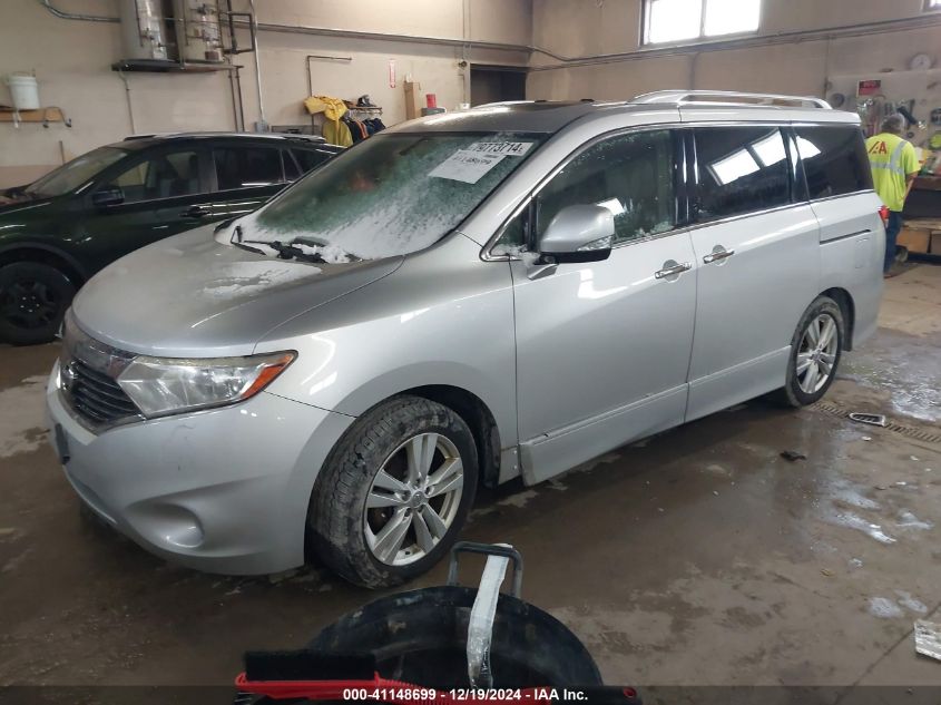 2012 Nissan Quest Sl VIN: JN8AE2KPXC9048993 Lot: 41148699