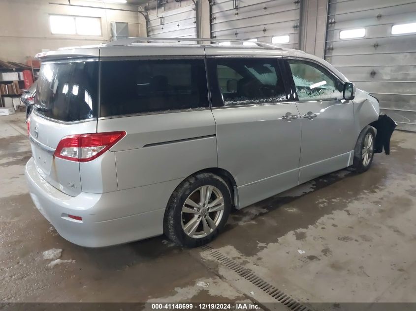 2012 Nissan Quest Sl VIN: JN8AE2KPXC9048993 Lot: 41148699