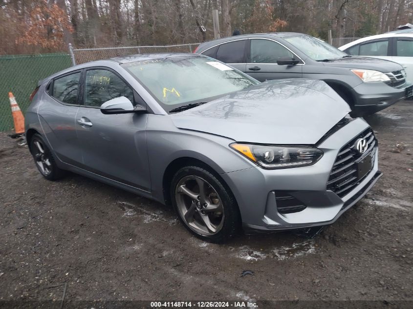 2019 Hyundai Veloster 2.0 VIN: KMHTG6AF5KU010321 Lot: 41148714