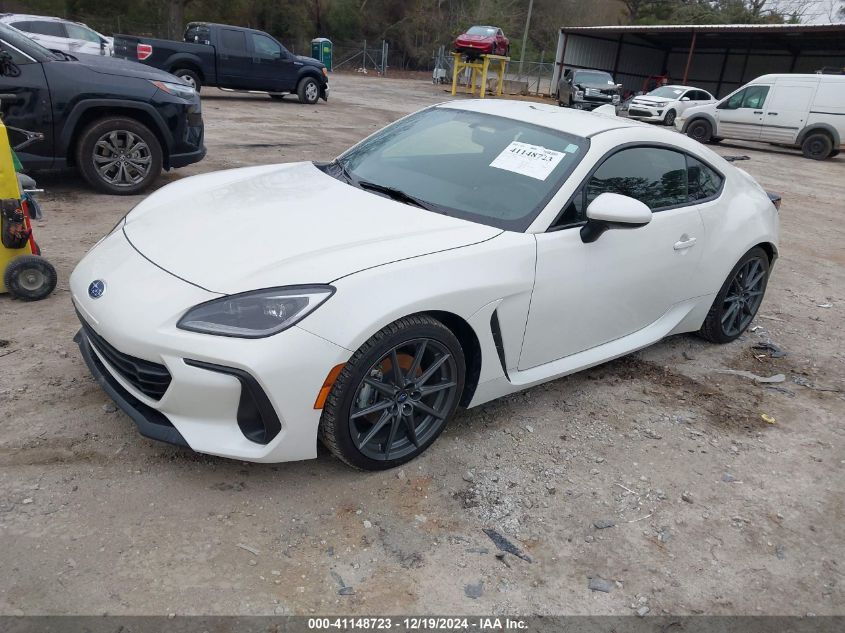 2022 Subaru Brz Limited VIN: JF1ZDBE17N9703404 Lot: 41148723