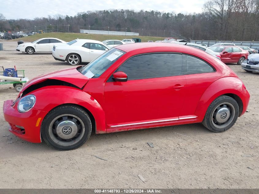 2013 Volkswagen Beetle 2.5L VIN: 3VWJX7AT9DM693524 Lot: 41148793