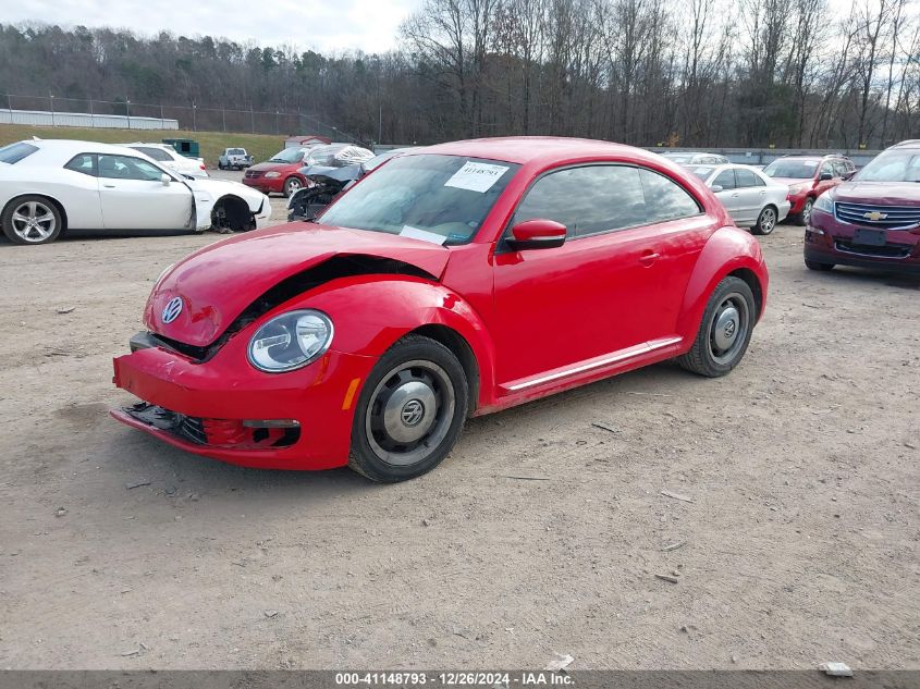 2013 Volkswagen Beetle 2.5L VIN: 3VWJX7AT9DM693524 Lot: 41148793