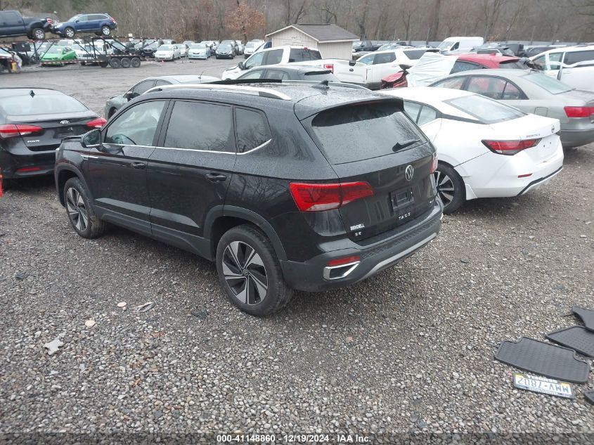 2024 Volkswagen Taos 1.5T Se VIN: 3VVVX7B2XRM068861 Lot: 41148860