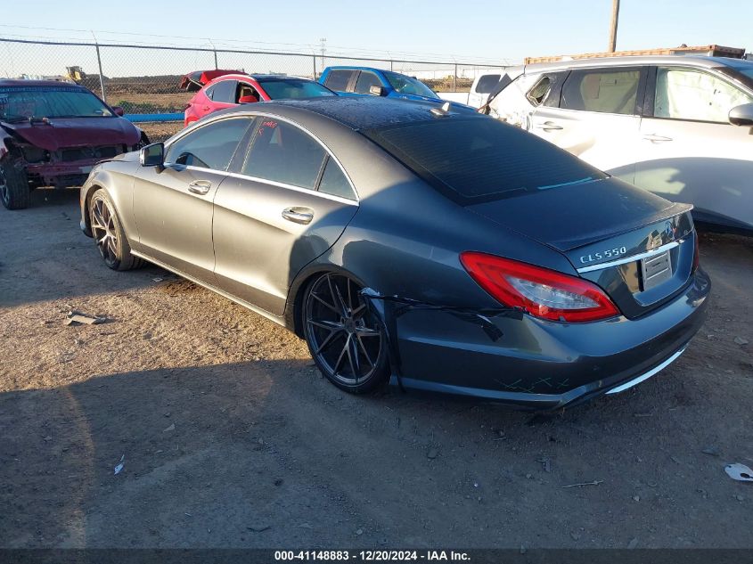 2014 Mercedes-Benz Cls 550 VIN: WDDLJ7DB9EA125553 Lot: 41148883