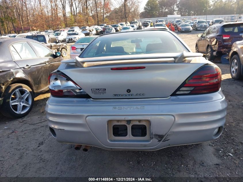 1999 Pontiac Grand Am Se1 VIN: 1G2NE52E9XM733295 Lot: 41148934