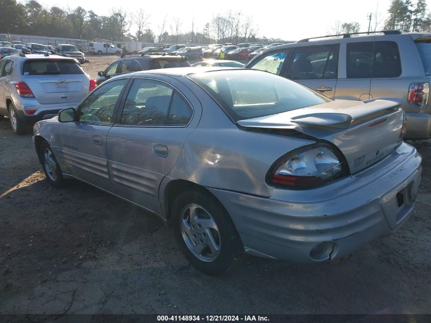 1999 Pontiac Grand Am Se1 VIN: 1G2NE52E9XM733295 Lot: 41148934