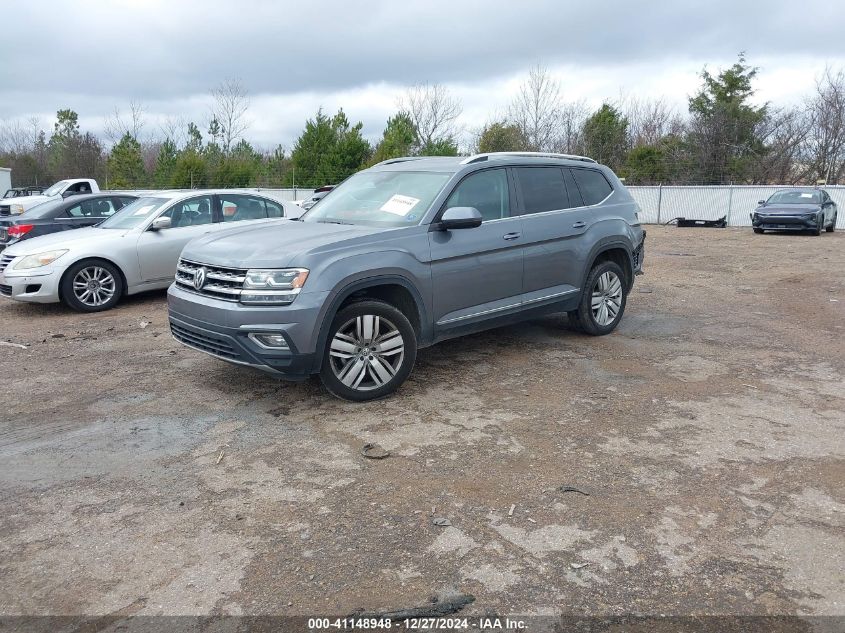 2019 Volkswagen Atlas 3.6L V6 Sel VIN: 1V2ER2CA7KC525648 Lot: 41148948