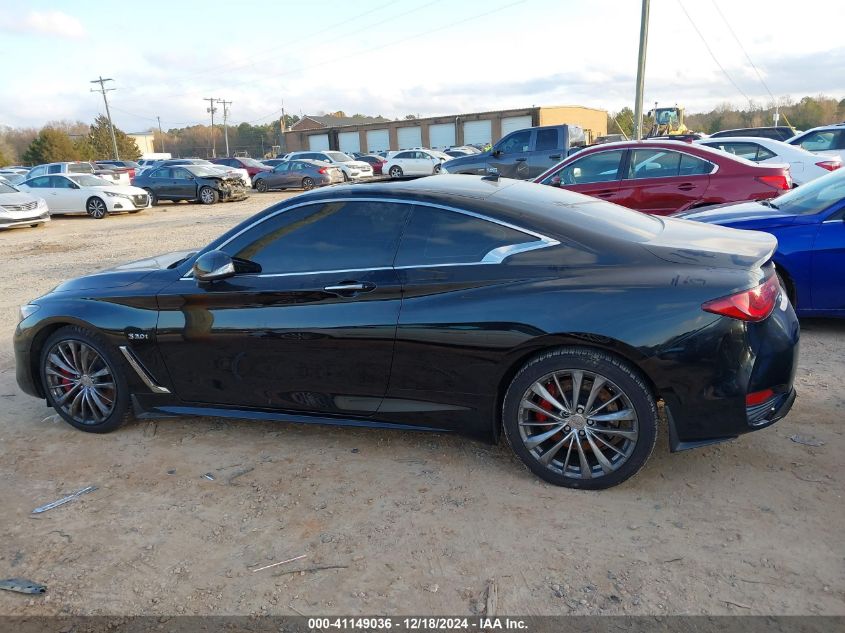 2017 Infiniti Q60 3.0T Red Sport 400 VIN: JN1FV7EL1HM700317 Lot: 41149036