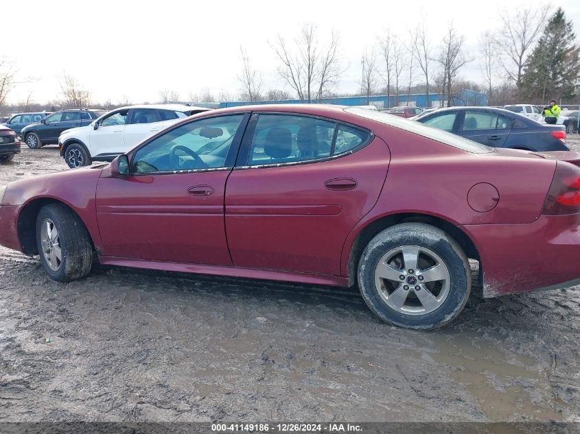 2005 Pontiac Grand Prix VIN: 2G2WP522551219358 Lot: 41149186