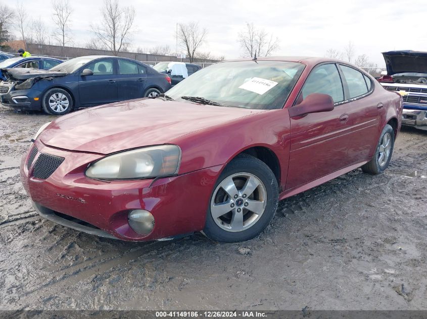 2005 Pontiac Grand Prix VIN: 2G2WP522551219358 Lot: 41149186