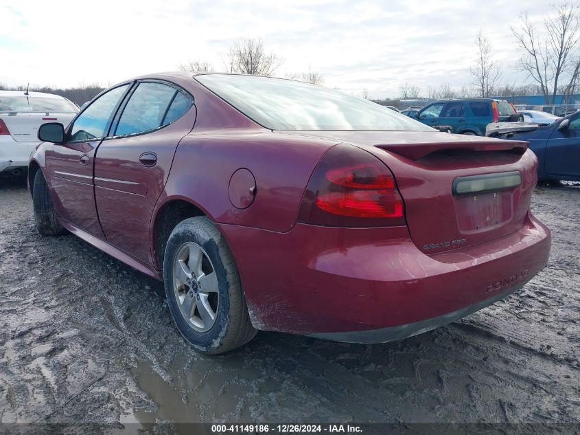 2005 Pontiac Grand Prix VIN: 2G2WP522551219358 Lot: 41149186