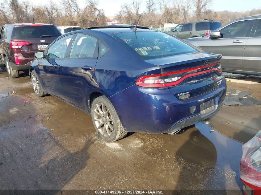 2014 Dodge Dart Sxt VIN: 1C3CDFBB6ED909898 Lot: 41149206