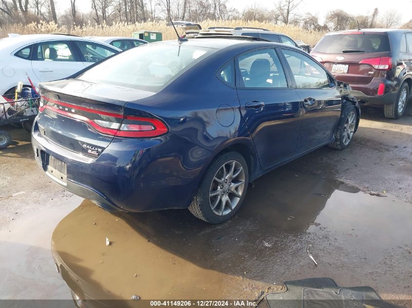 2014 Dodge Dart Sxt VIN: 1C3CDFBB6ED909898 Lot: 41149206