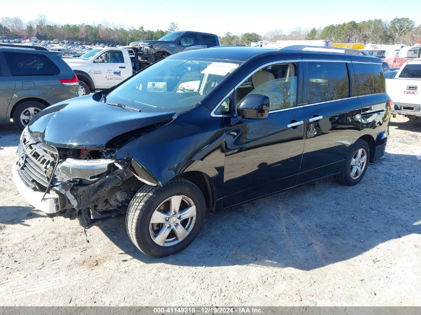 2016 Nissan Quest Sv VIN: JN8AE2KP6G9155965 Lot: 41149215