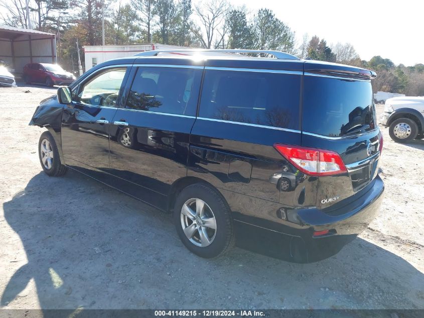 2016 Nissan Quest Sv VIN: JN8AE2KP6G9155965 Lot: 41149215