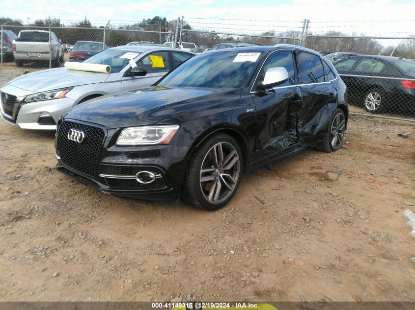 2014 Audi Sq5 3.0T Premium Plus VIN: WA1CGAFP4EA113481 Lot: 41149315