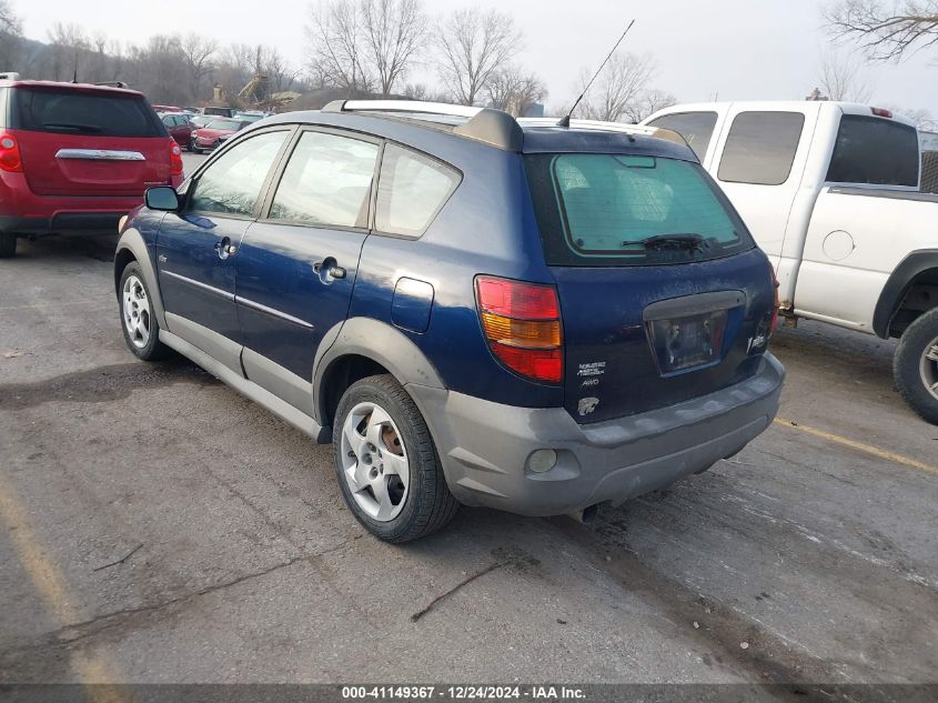 2005 Pontiac Vibe VIN: 5Y2SM63885Z456848 Lot: 41149367