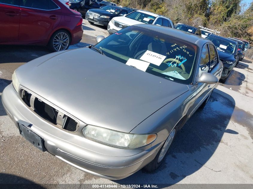 2002 Buick Century Custom VIN: 2G4WS52J221107920 Lot: 41149446