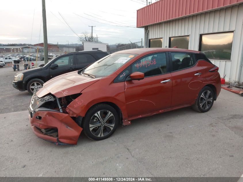 2022 Nissan Leaf Sv Plus 62 Kwh VIN: 1N4BZ1CV0NC563363 Lot: 41149508