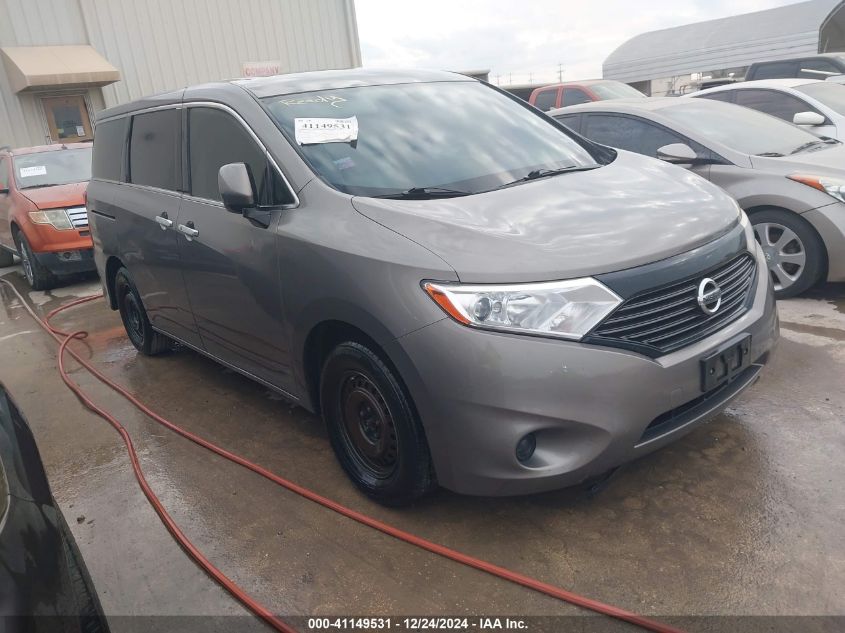 2015 Nissan Quest Platinum/S/Sl/Sv VIN: JN8AE2KP8F9134050 Lot: 41149531