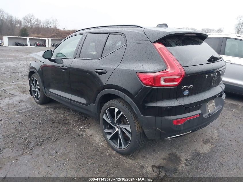 2020 Volvo Xc40 T5 R-Design VIN: YV4162UM1L2171468 Lot: 41149578