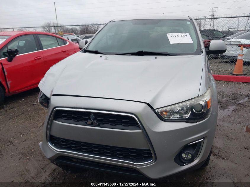 2014 Mitsubishi Outlander Sport Es VIN: 4A4AP3AU2EE025679 Lot: 41149580