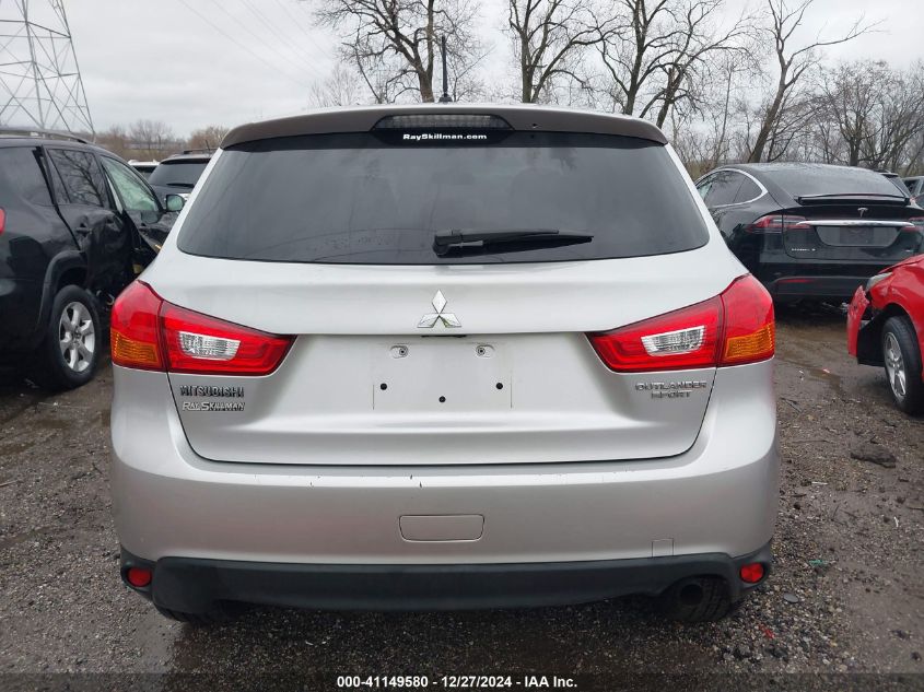 2014 Mitsubishi Outlander Sport Es VIN: 4A4AP3AU2EE025679 Lot: 41149580